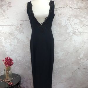 Laundry by Shelli Segal Black Sleeveless Formal